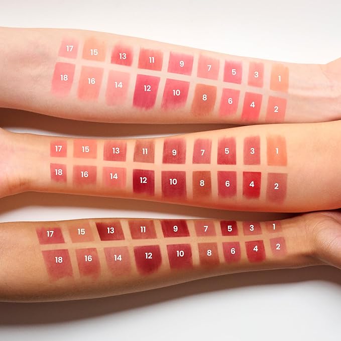COLORGRAM NUDE BLUR TINT 09 RED BOMB | K-Beauty Makeup, Soft-Focus Matte Lip Stain, 2-in-1 Lip & Cheek | Lightweight Blurring Tint for a Smooth & Airbrushed Finish, Non-Sticky Formula