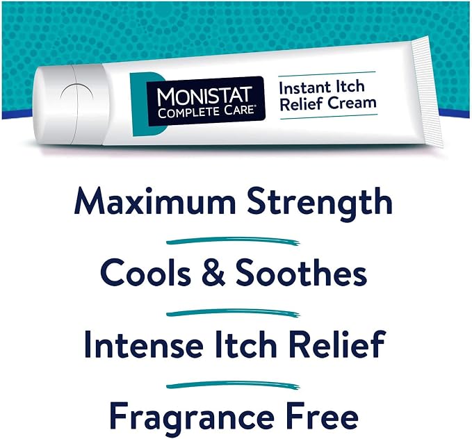 Monistat 1 Day Yeast Infection Treatment Combination Pack with Instant Itch Cream