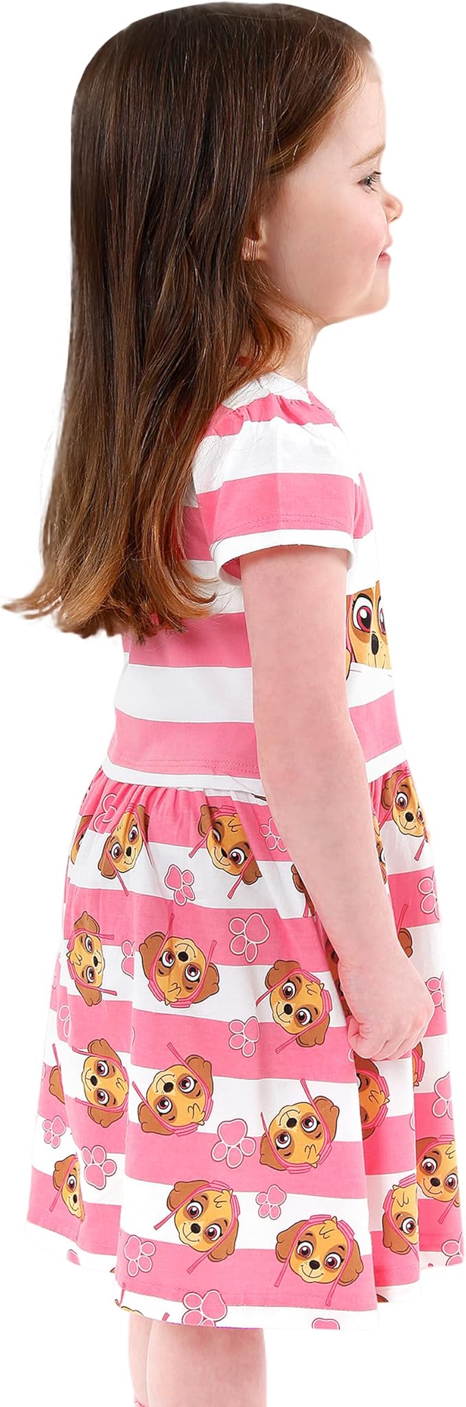 Paw Patrol Dress | Soft Cotton Girls Summer Dress | Skye Dresses