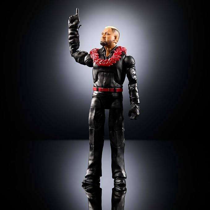 Mattel WWE Elite Action Figure & Accessories, Series #118, 6-inch Collectible Solo Sikoa with 25 Articulation Points & Swappable Hands