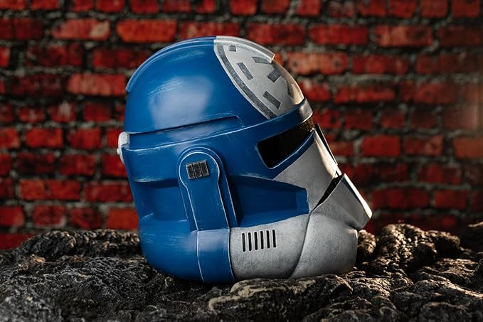 Evere SW Clone Arc Commander Helmet Cosplay Deluxe Halloween Collectible Prop