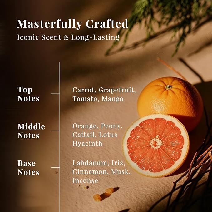 SU JUABA Hotel Fragrance Oil Dupe - Four Seasons Hotel Inspired - Grapefruit Iris Orange, Fresh Scent for Ultrasonic or Waterless Diffusers & Candle Making, 1Fl Oz