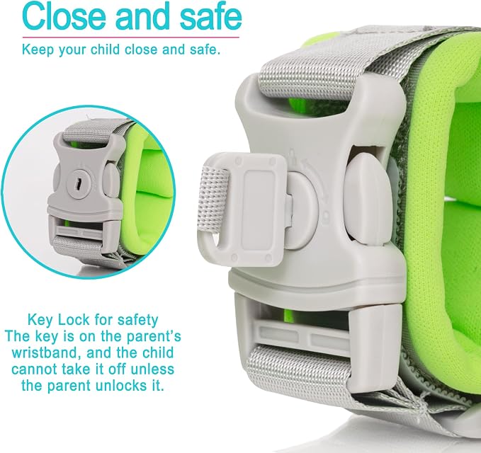 HappyVk Toddler Leash Harness Kid Leash Child Safety Harness Baby Leash Anti Lost Ages 1-4