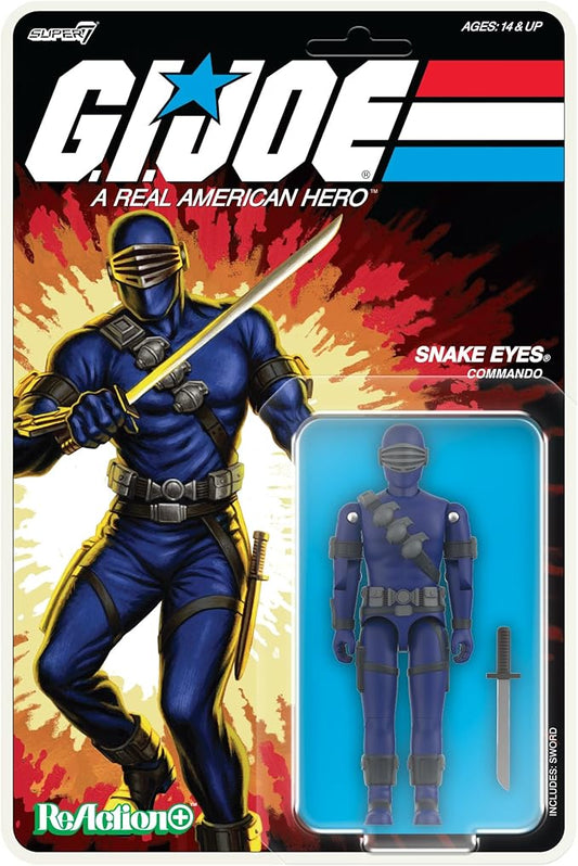 Super7 G.I. Joe Reaction+ Wave 03 (Cartoon) - Arctic Cobra Commander (Cartoon) Action Figure