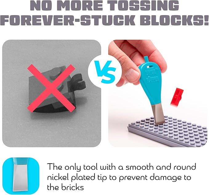 World's Fastest Separator Tool - Efficient Remover for Kids and Adults - Perfect for Ages 6 and Up - Essential Tool (Light Blue)