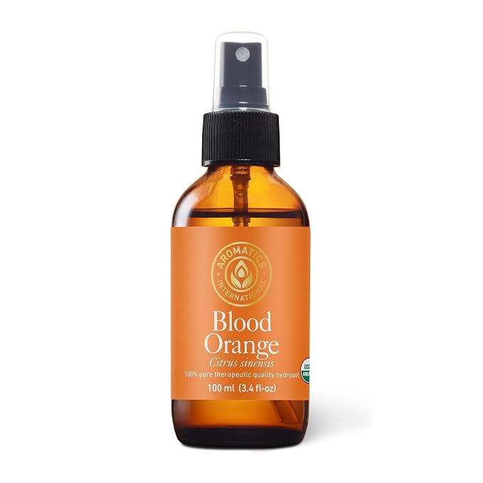 Aromatics International Blood Orange Hydrosol 100ml | Sweet & Fruity Citrus Aromatic Mist for Home & Daily Use