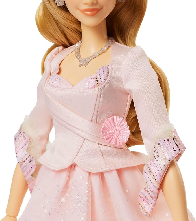 Mattel Universal Pictures' Wicked: for Good Collectible Glinda Fashion Doll with Removable Outfit, Inspired by The Movie