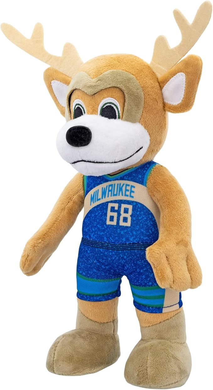 Bleacher Creatures NBA Unisex NBA 10-inch Mascot Plush Doll