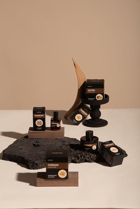 Essential Oil Refill 1.02oz/30ml for SF101/SF101S Waterless Aromatherapy Diffuser, Covers 1000 Sq Ft, 120-Day Natural Scent 1 Pack,HT N°3