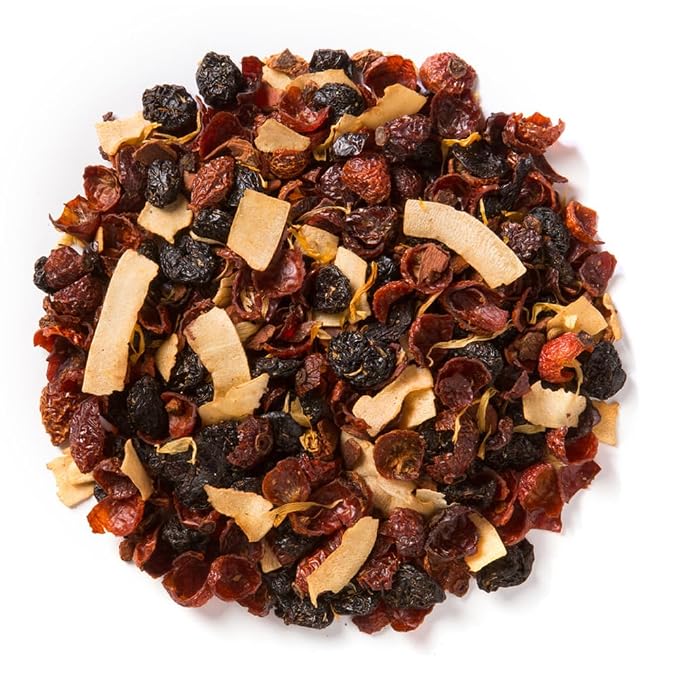 Davidson's Organics, Summer Fruit & Flowers, Loose Leaf Tea, 16-Ounce Bag