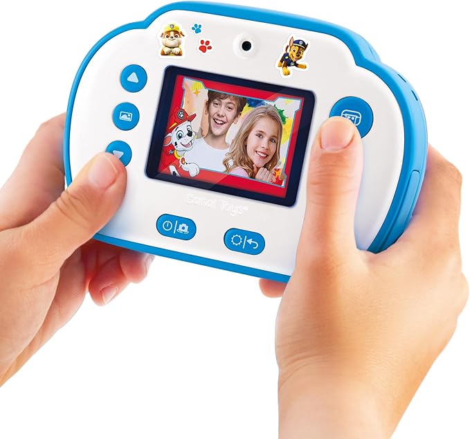 Paw Patrol™ My First Instant Camera; Photo, selfie, and video functions; Ink free printing; Frames and filters can be added digitally; Stickers and markers can be added after printing-Amazon Exclusive