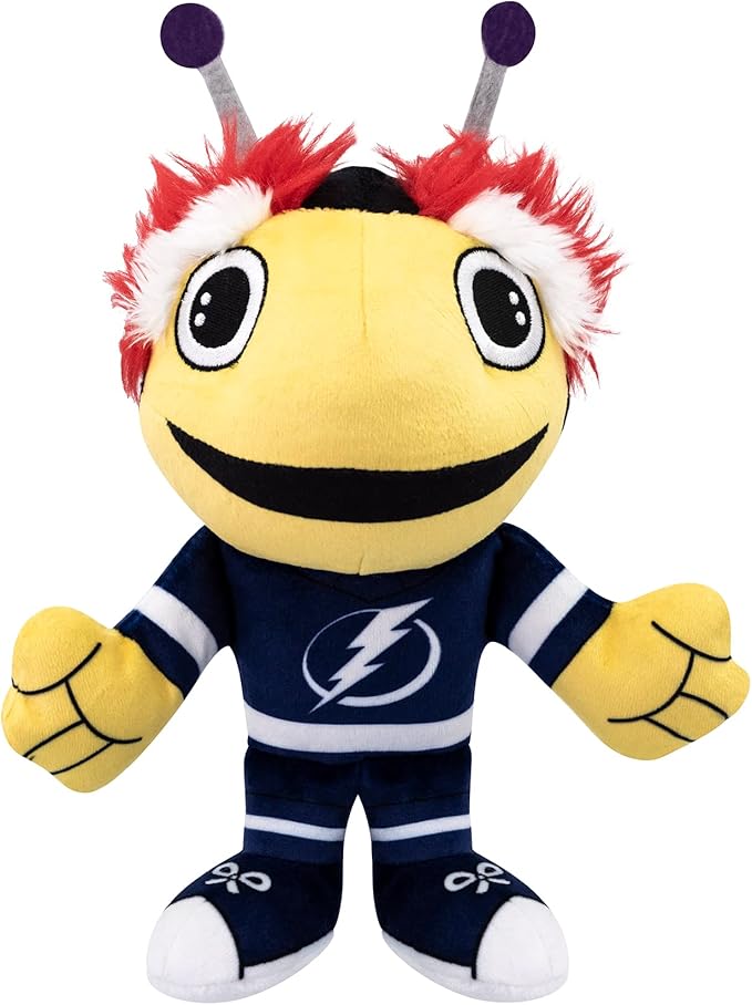 Bleacher Creatures Tampa Bay Lightning Thunderbug 8" Kuricha Mascot Sitting Plush - Soft Chibi Inspired Mascot