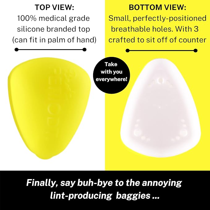 Best Periodt Menstrual Cup - Soft, Comfy Period Cup - 12 Hour Leak Free - Easy to Use - Comes with Yellow Menstrual Cup Case - USA Made (Size 1)