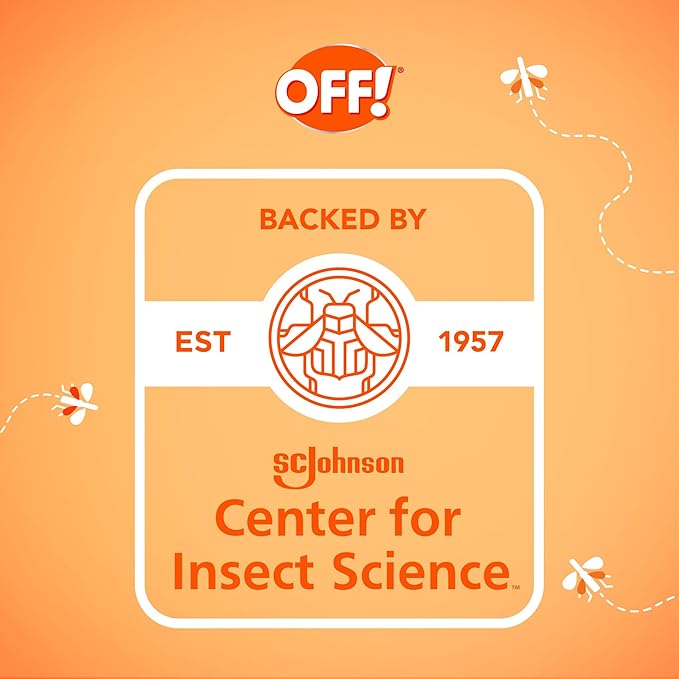OFF! Family Care Mosquito & Tick Repellent Spritz, Bug Spray Containing 7% DEET, Unscented with Aloe Vera, 9 Oz