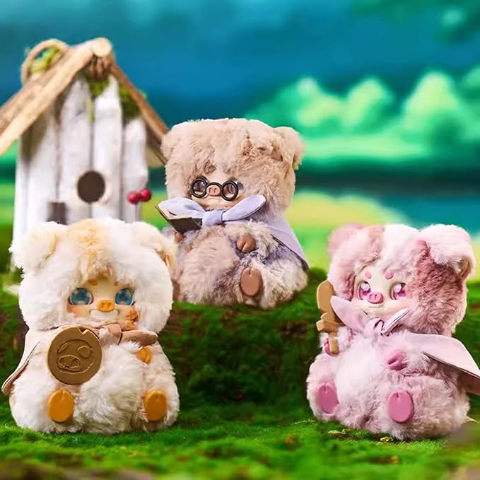 CALEMBOU Plush Doll Blind Box Figures, Fairy Tale Battle Series Stuffed Animals Mystery Box Toy, Kawaii Cino Plush, Collectible Birthday Gift for Girls(Fairy Tale-1Box)