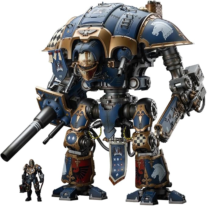 JOYTOY Action Figure 1/18 Warhammer The Horus Heresy Imperial Knights House Terryn Knight Paladin Collection Model Birthday Gifts