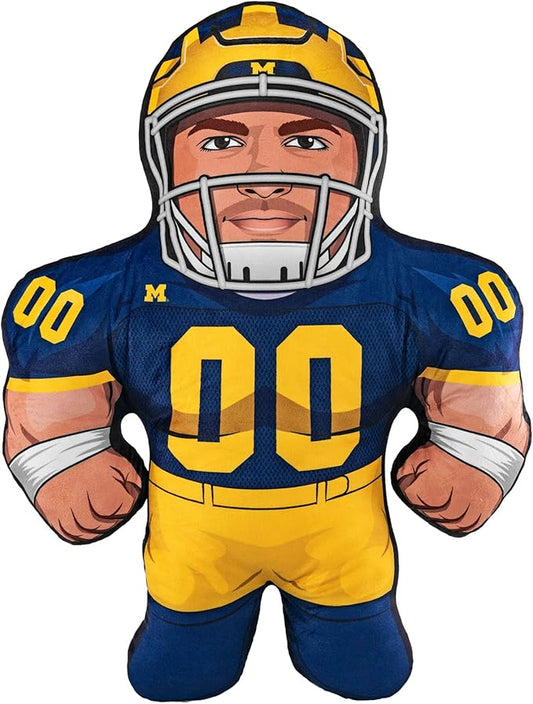 Bleacher Creatures University of Michigan Michigan Football Player 24" Mascot Bleacher Buddy - Plush Toy