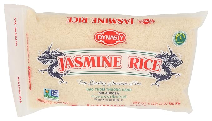 Dynasty, Rice Jasmine, 80 Ounce