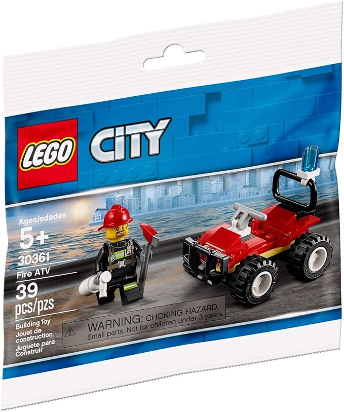 Fire ATV Lego City polybag