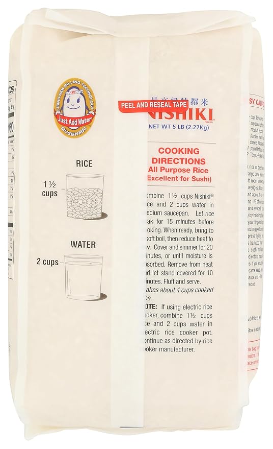 Nishiki Medium Grain Rice, 80 Ounce