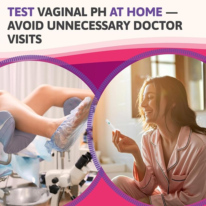 Exploro Vaginal pH Test for Women, Easy-Read Balance Strips, 2 Count | Quick Feminine Wellness Check at Home, Accurate Color Chart Results in 15 Seconds, Gentle, Discreet and Simple to Use