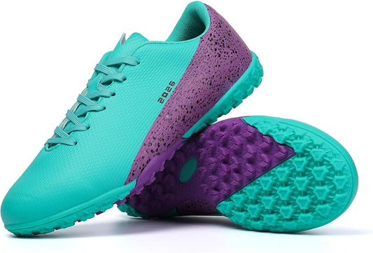 Mens Soccer Cleats Womens Indoor Soccer Shoes Wide Baseball Turf Shoes Adult Youth Rugby Shoes Big Boys Small Spikes AG TF Football Boots
