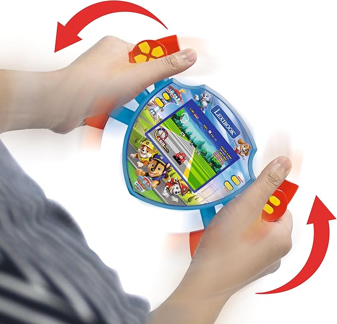 Lexibook, Paw Patrol Cyber Arcade Motion® Console with Gesture Control, Color LCD Screen 2.8'' and 50 Games Including 10 from Paw Patrol Universe, JL3180PA