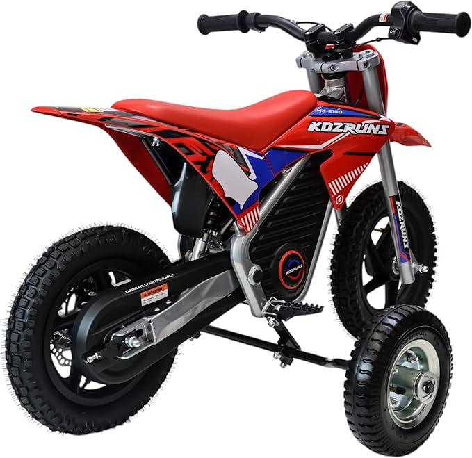 Hardline Products USA Wheels for Tots Training Wheels for OLALA, KDZRUNS, TUIBOKA Electric Dirt Bike 200W, 250W & 350W