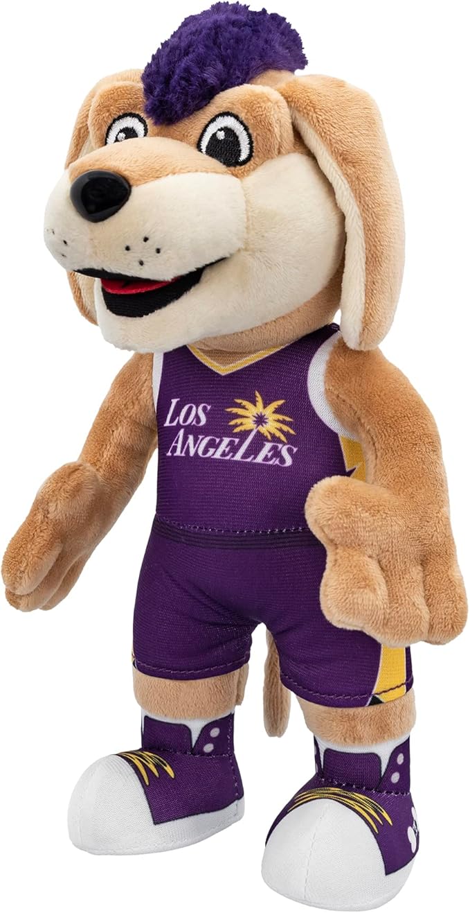 Bleacher Creatures Los Angeles Sparks Sparky 10" Mascot Plush Figure - A Mascot for Play or Display