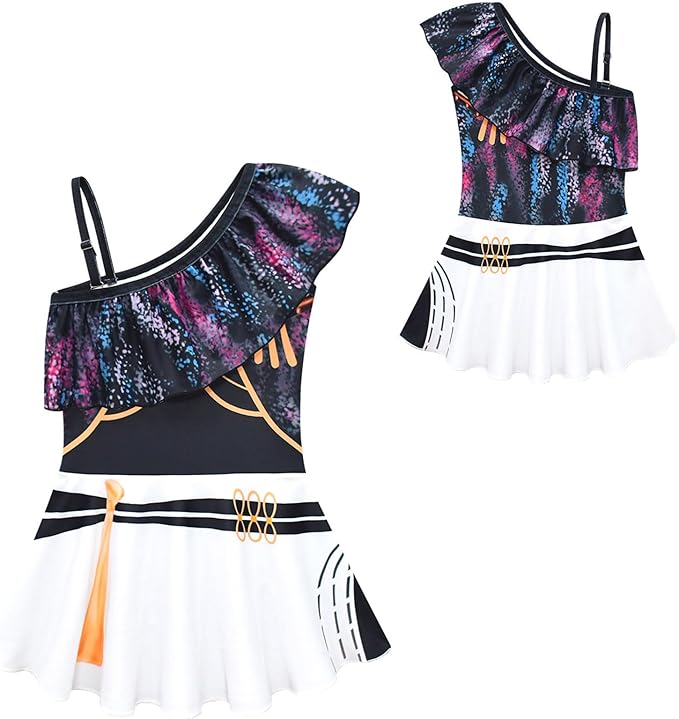 One Piece Swimsuit for Girls Demon Hunter Merch Costume Swimwear for Kids Bathing Suit
