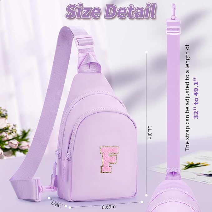 Sling Bag Crossbody Bags for Women - Lavender,F