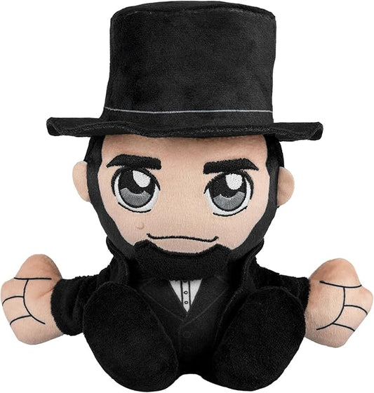 Bleacher Creatures Abraham Lincoln 8" Kuricha Plush - Soft Chibi Inspired Toy