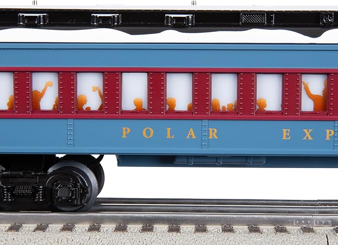 Lionel The Polar Express, Electric O Gauge Model Train Cars, Diner Car (684604)