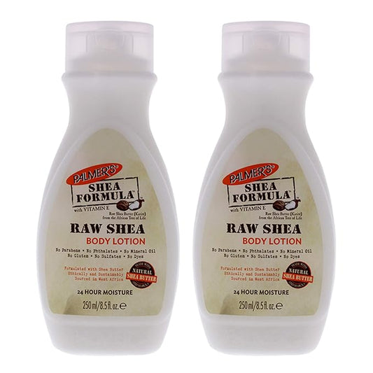 Palmer's Shea Formula Raw Shea Body Lotion for Unisex - 8.5 oz Body Lotion - (Pack of 2)