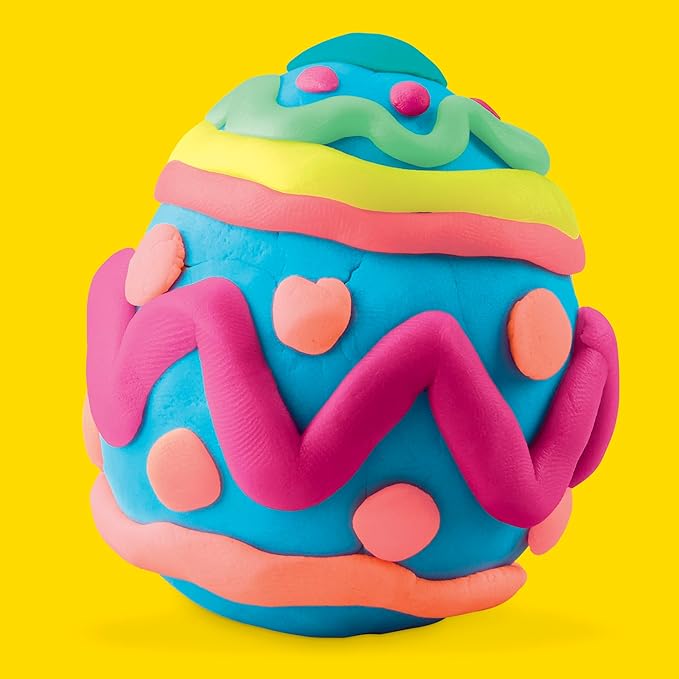 Play-Doh Eggs 24-Pack, Dinosaur & Dragon Egg Hunt Toys, Modeling Compound for Birthday Gifts & Party Favors, Easter Basket Stuffers, Kids Ages 2 and Up (Amazon Exclusive)