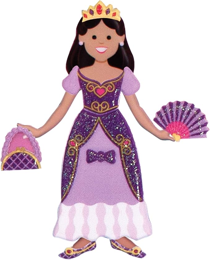 Melissa & Doug Puffy Sticker Pads Set: Fairy, Dress-Up, and Mermaid - 216 Reusable Stickers