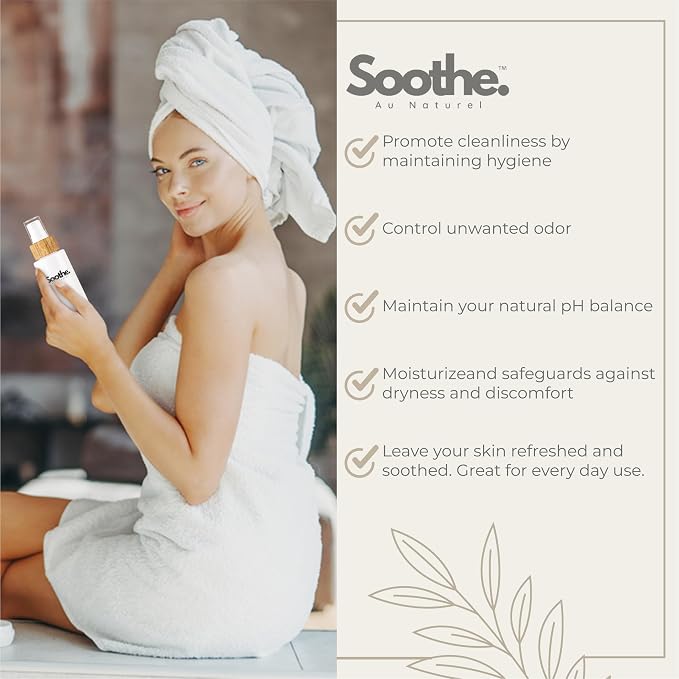Probiotic Mist Deodorizing Spray, Feminine Deodorant for Private Parts, Control Odor & Itching, Soothing & Moisturizing Vaginal Spray (Rose), 4 oz