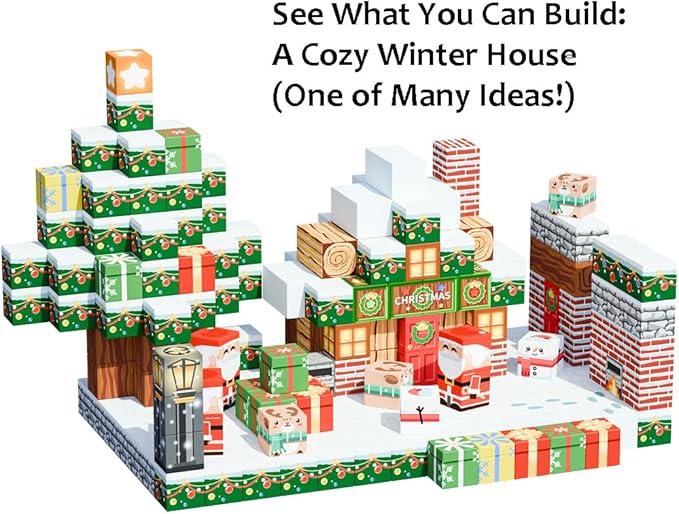 Magnetic Building Blocks 150 PCS, STEM Toys for Kids Ages 3-10, Educational Construction Set with Colorful Storage Box, Creative Learning Toys for Boys & Girls