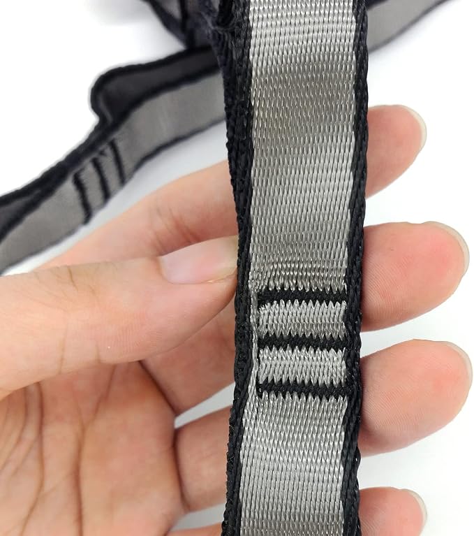 PRIOR FITNESS 2pcs Nylon Daisy Chain Straps for Aerial Yoga Hammock Swing Adjustable Aerial Silk Extender Strap Rope Anti-Gravity Yoga Extend Belts