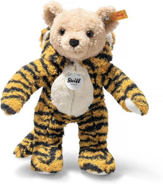 Steiff Teddy Bear with Tiger Hoodie Costume, Chinese Zodiac Plush Toy for Kids, 11"