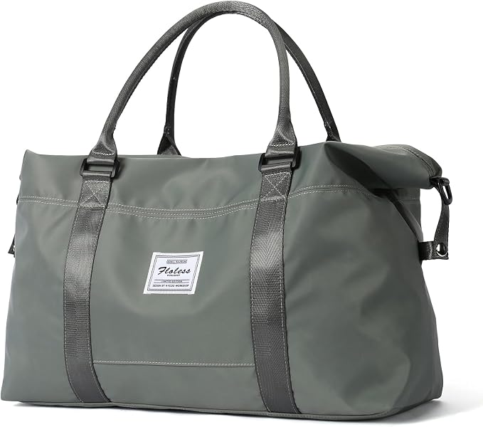 Travel Duffel Bag, Carry On Overnight Weekender Bags for Women | Travel Bag with Wet Pocket & Trolley Sleeve, For Spirit Airlines 18x14x8 Personal Item Bag