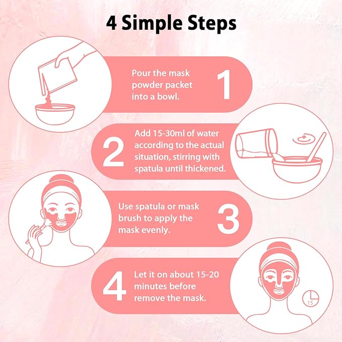Jelly Masks Set for Facials Professional Spa,10 Pack Jelly Mask Powder with Mixing Bowl Set, Peel Off Hydrojelly Mask for Hydrating, Nourishing & Soothing, Gifts for Women