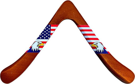 Aspen Wooden Boomerangs - Great for Teens 13-18! Real Right Handed Boomerangs for Even Beginner Boomerang Throwing.