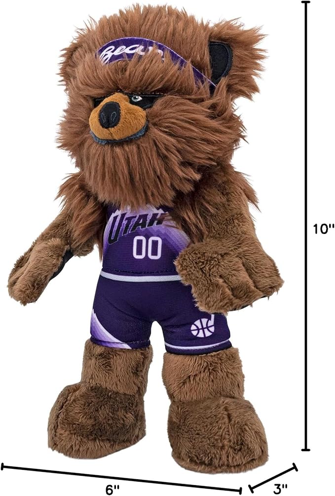 Bleacher Creatures NBA Unisex NBA 10-inch Mascot Plush Doll