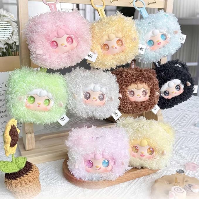 Yooki V9 Little Bear Series Plush Blind Box (1 of 10 Possible Styles) Cute Figures Collectible Toys Birthday Gifts (1Pc-Blind Box)