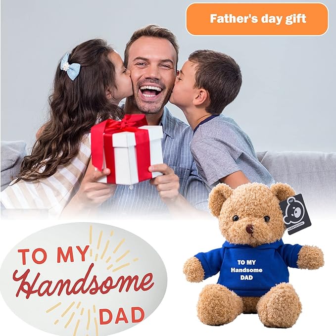 Personalized Teddy Bear with Text+Photo, Valentines Bear Stuffed Animal Plush Toys as Personalized Gifts for Women Men on Valentines' Day Birthday Anniversary Christmas Day（16 inch-Text+Photo