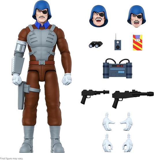 Super7 Ultimates! G.I. Joe Major Bludd - 7" G.I. Joe Action Figure with Accessories Classic Cartoon Collectibles and Retro Toys