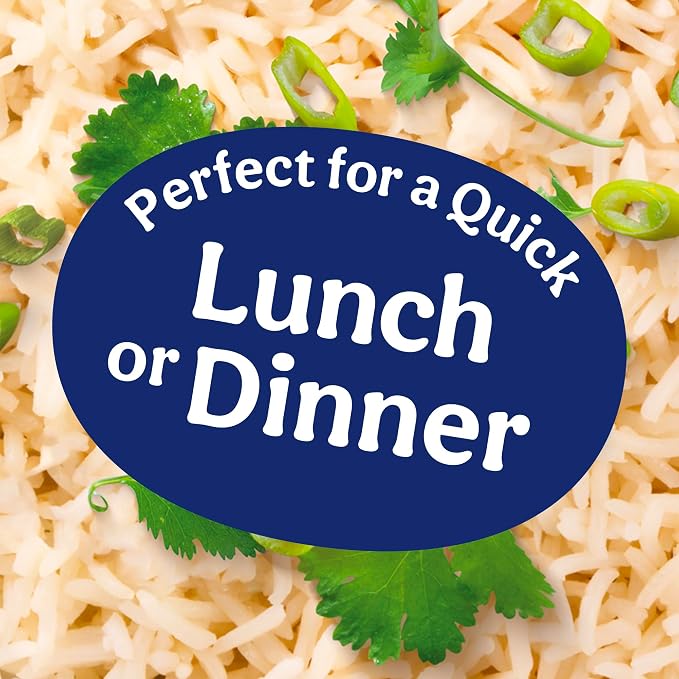 BEN'S ORIGINAL Ready Rice Jasmine Rice, Easy Dinner Side, 8.5 OZ Pouch (Pack of 6)