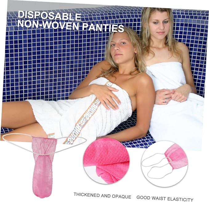 Disposable Bikinis Lingeries Womans Blumers De Mujer Women Underwear Womans Shorts Pink