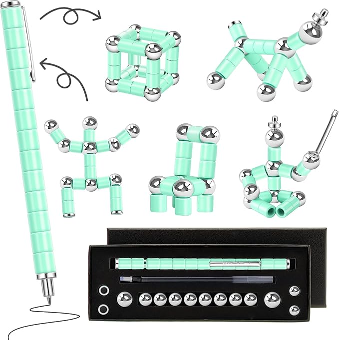 Fidget Pens Gifts for Teen Girls - Christmas Stocking Stuffers for Teen Boys, Unique Birthday Gifts for Men Women, Cool Gadget Stress Anxiety Relief for Adults Valentines Day White Elephant Present
